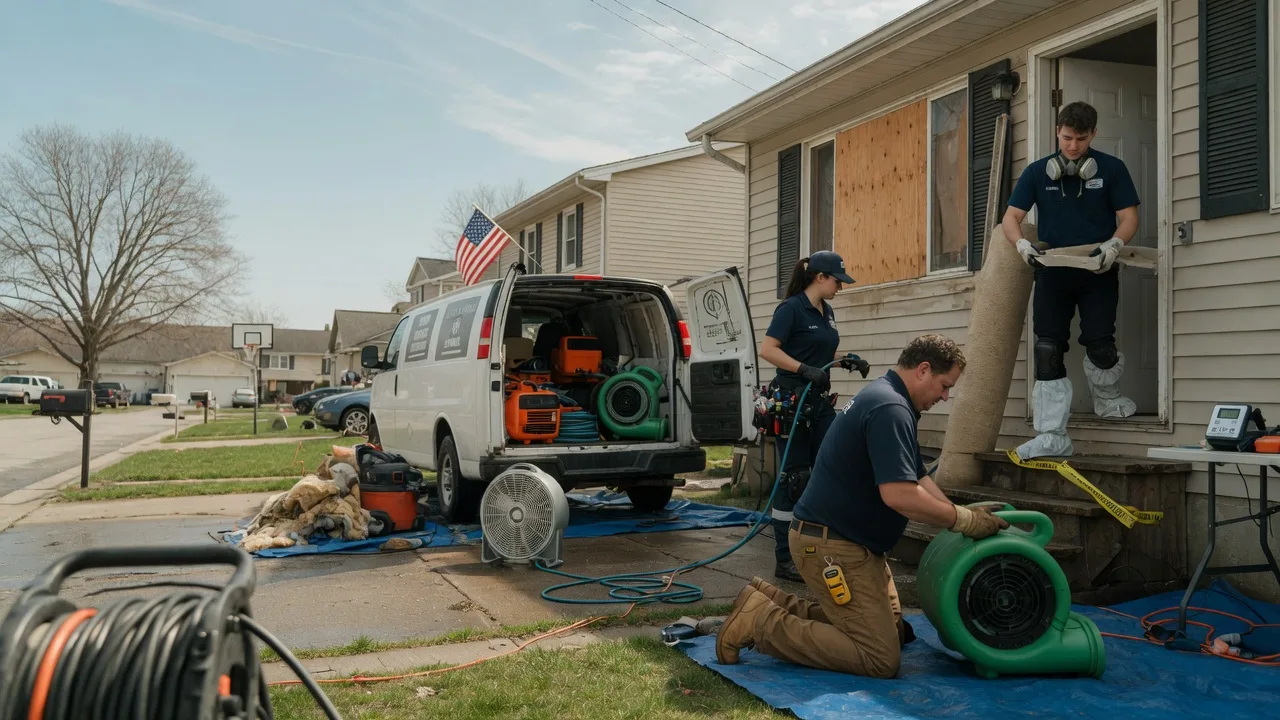 Water Damage Restoration in Grassy Butte, ND near me